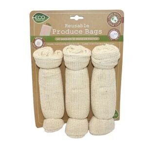 Ecological Produce Bag Set - 3 piece NEW